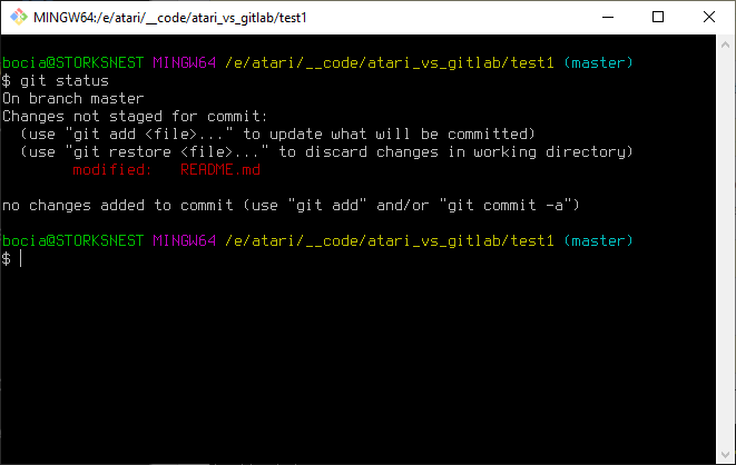 git status 4