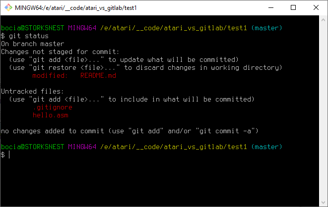 git status 6